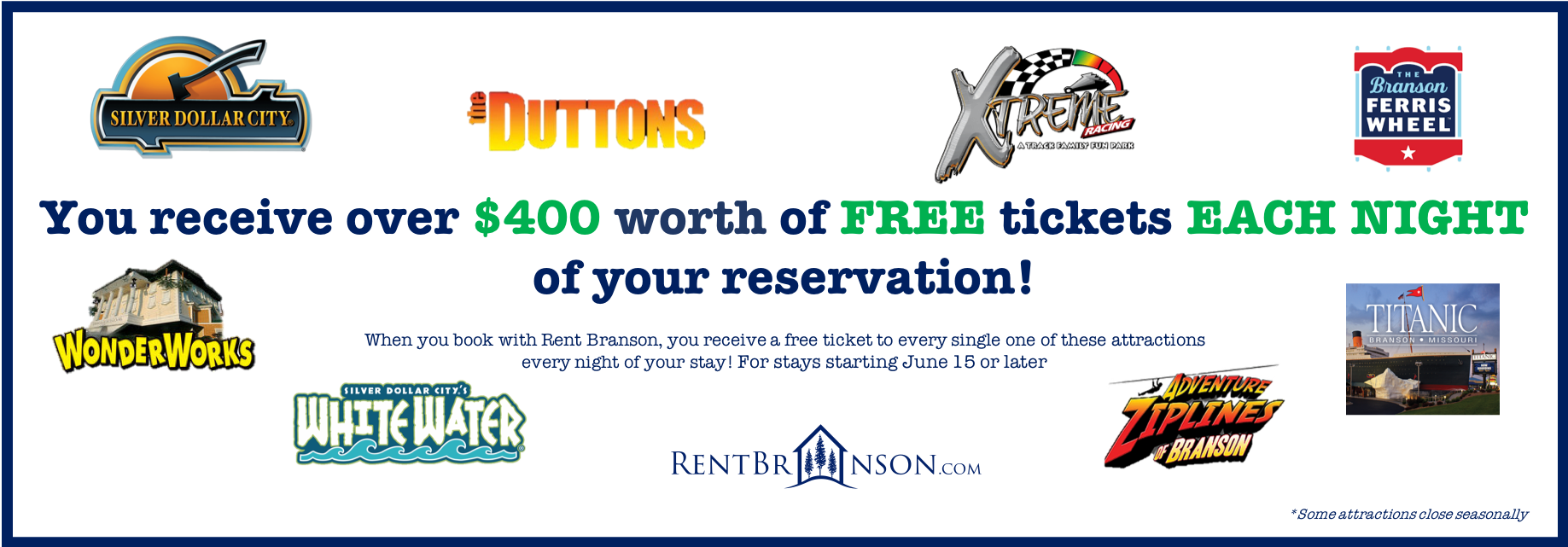 Free Branson Tickets Rent Branson